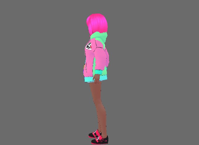 VexPixel's tweet photo. Did the model. So how do I look, I'd like your input to make the model better somehow or some pointers with this Vtuber thing. #VTuber #ENVTuber #Vtubermodel #3DModel #VexPixel #VPixel #Vtuberupdate #VtuberDebut https://t.co/11GhhqA1a5