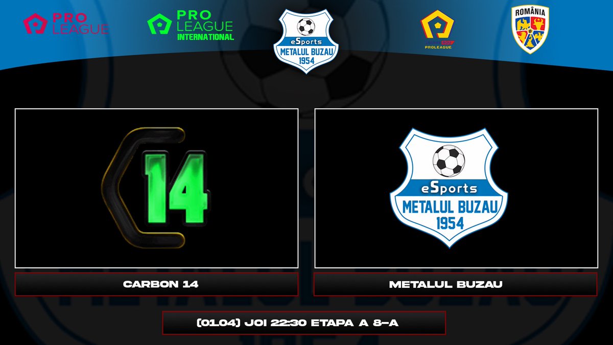 RVFLROMANIA's tweet photo. Echipa nou formată Metalul Buzău are derby in aceasta seara in INT3 cu francezii de la Carbon14. Dacă echipa românească condusă de Snk Edy reușește sa câștige, urca pe locul 3 in INT3. https://t.co/SMI3mNAn3v