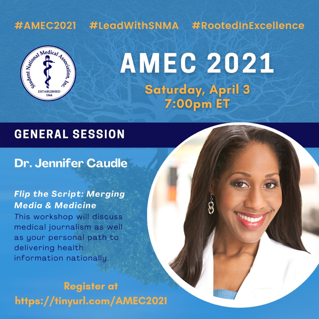 futurefamilymed's tweet photo. Looking forward to #AMEC2021! Planning to attend? Here are a few sessions led by incredible family medicine physicians @CamaraJones @DrNwando and @DrJenCaudle to add to your agenda. #FamMedTwitter #LeadWithSNMA #RootedInExcellence #FMRevolution https://t.co/YVfjKnXKMC