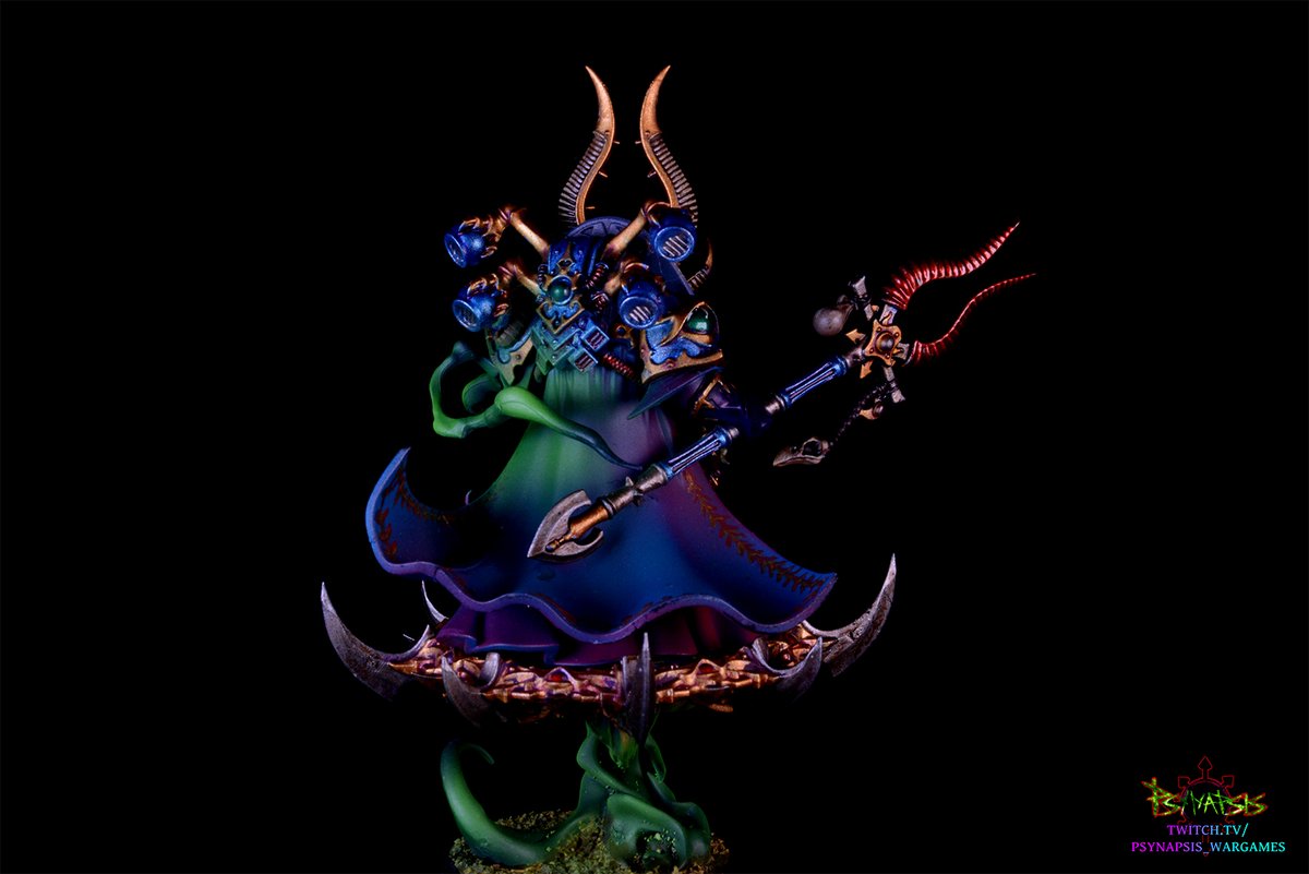 PsynapsisW's tweet photo. Aqui va el amigo #Ahriman con el que he intentatado completar todos los retos del mes en 1 mini 😎 
#MarzoPsyquico #Pincelibre #1año12azul #Darkzo #caosmarzo2021 #Contralamareagris #paintingminiatures #new40k #WarhammerCommunity https://t.co/krI4mJOd5d