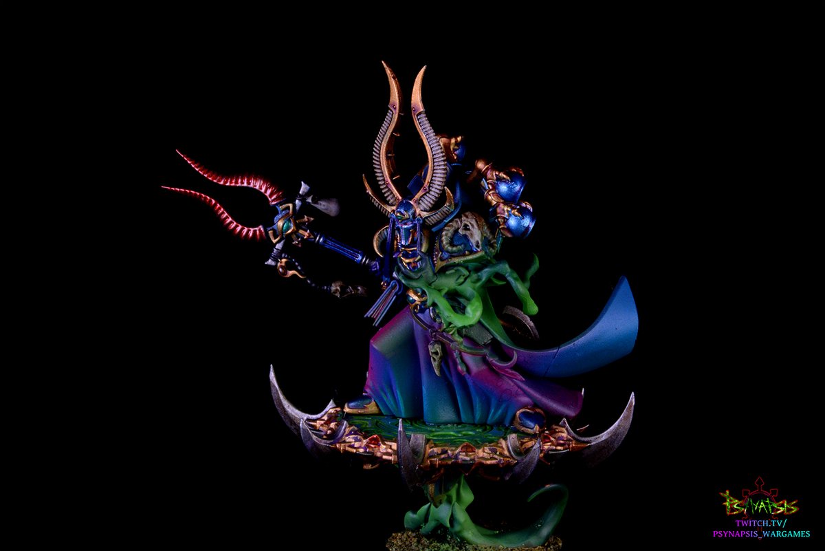 PsynapsisW's tweet photo. Aqui va el amigo #Ahriman con el que he intentatado completar todos los retos del mes en 1 mini 😎 
#MarzoPsyquico #Pincelibre #1año12azul #Darkzo #caosmarzo2021 #Contralamareagris #paintingminiatures #new40k #WarhammerCommunity https://t.co/krI4mJOd5d