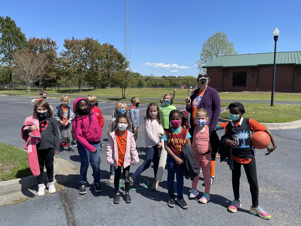 JamesIslandES's tweet photo. Congratulations to our winners!!! Ms. Marsico’s class won game #1!! Mrs. Kirby’s class won game #2! Ms. Harley’s class won the most basketballs during the competition (81 total)! Way to go!!!! #JIES #PBIS #marchmadness #thisisCCSD https://t.co/0T1YI9Aez8