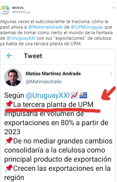 UruguaySoberan0's tweet photo. ¿Queda claro porque firmar por la reforma Uruguay Soberano, es el único camino y frenar las siguientes plantas de celulosa que siguen en agenda?
HOY DECIMOS !UPM2NO! TENIENDO LA HERRAMIENTA NECESARIA PARA FRENARLA.
FIRMÁ POR UN URUGUAY SOBERANO
¡¡#UMP2NO!! https://t.co/4Bxbe0KQ87
