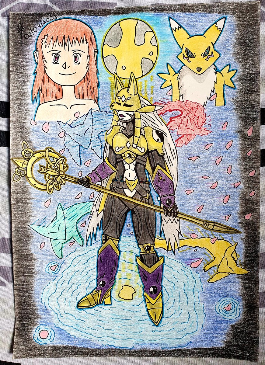 RaphaelSpider01's tweet photo. - Sakuyamon finalizado!

(MATRIX EVOLUTION) - Renamon Digivolve para...Sakuyamon!

#matrixevolution #digimontamers #digimon #ruki #renamon #sakuyamon #digievolution #fanart #drawing #sketch #desenho #デジモンテイマーズ #デジモンテイマーズ20周年 #デジモン  #デジモンアドベンチャー https://t.co/nGCvVZGcO2