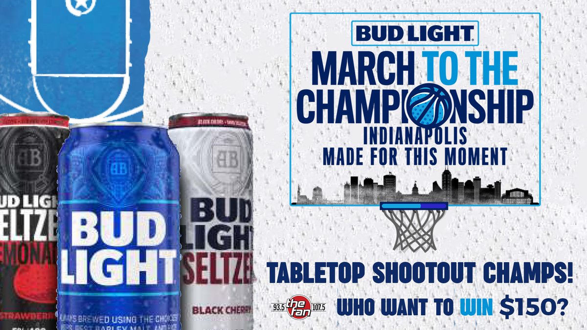 1075thefan's tweet photo. Join The Ride with @JMV1070 Friday (4/2) as he broadcasts live from 3P-6P @TPIndianapolis with @budlight, @ZinkDistribCo!  

We will also have Tabletop Shootout set up for you to compete for a chance to win $150 cash and prizes! 💵 🎁 🍻 https://t.co/RyYZbLB7vN