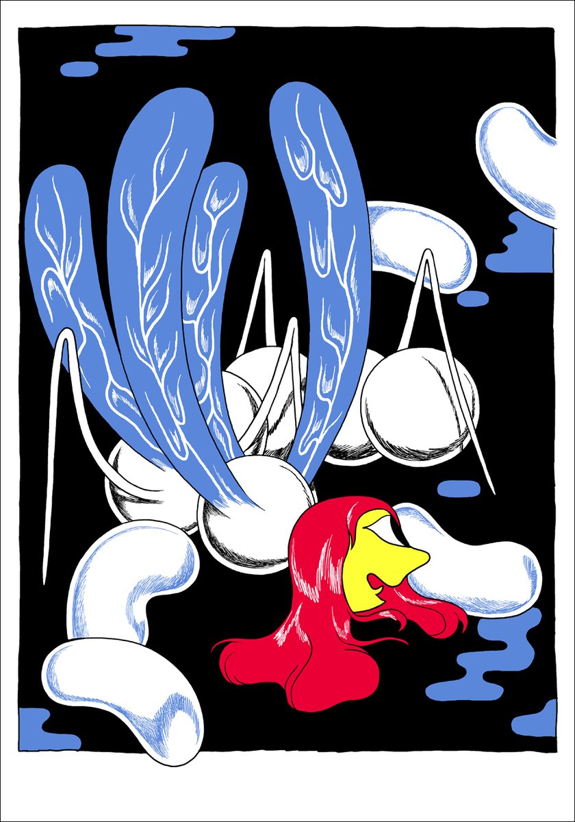 DandQ's tweet photo. Did you buy your copy of HEAVEN NO HELL from a local indie bookstore or comic shop in the USA or Canada? Then, you can claim your free signed bookplate! https://t.co/qEr6hrrlnq @michael_deforge #heavennohell #bookplate @ColourCodePrint https://t.co/Wd9ctLyBei