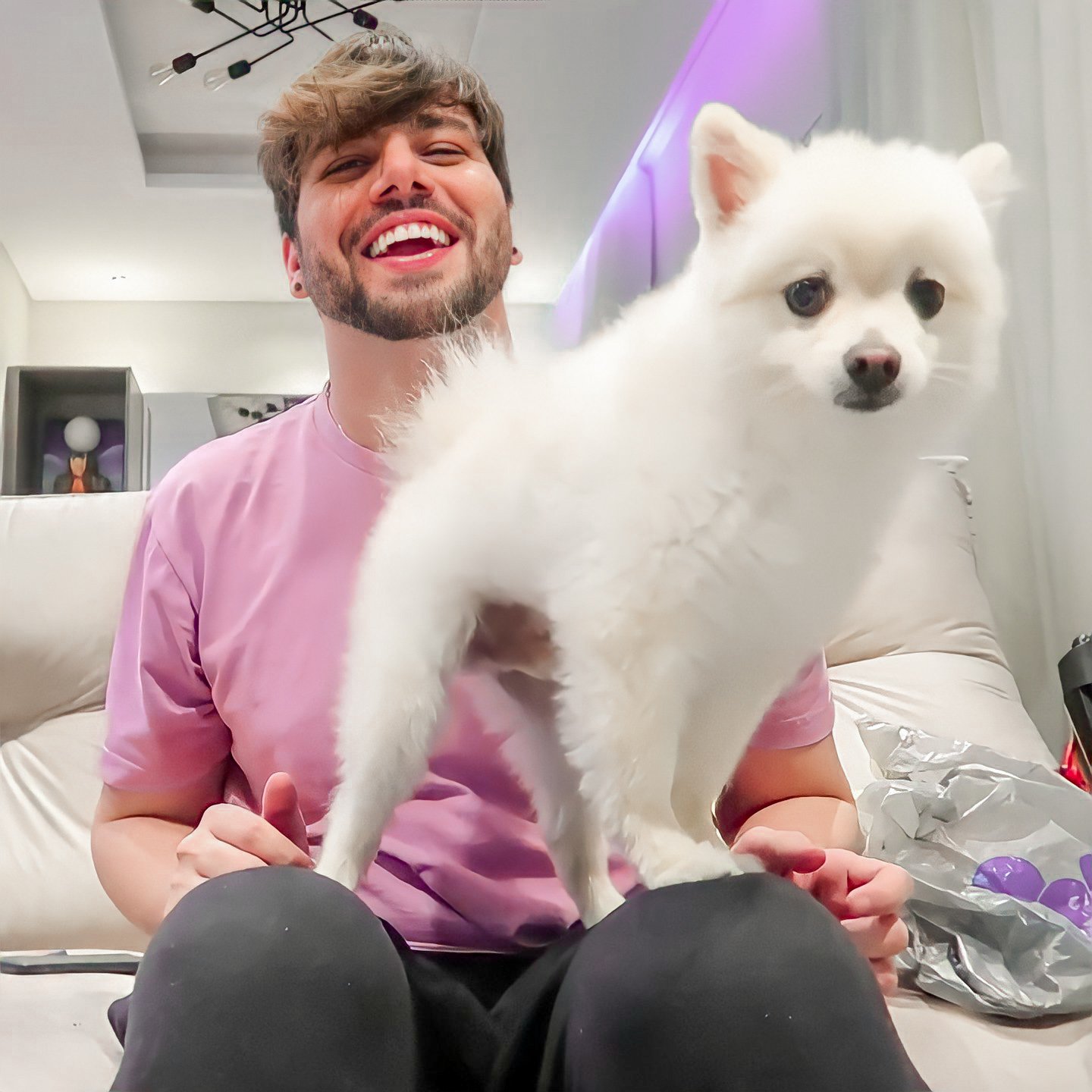 Johnny do T3ddy♥️ on X: Primeira foto com meu bebê ❤