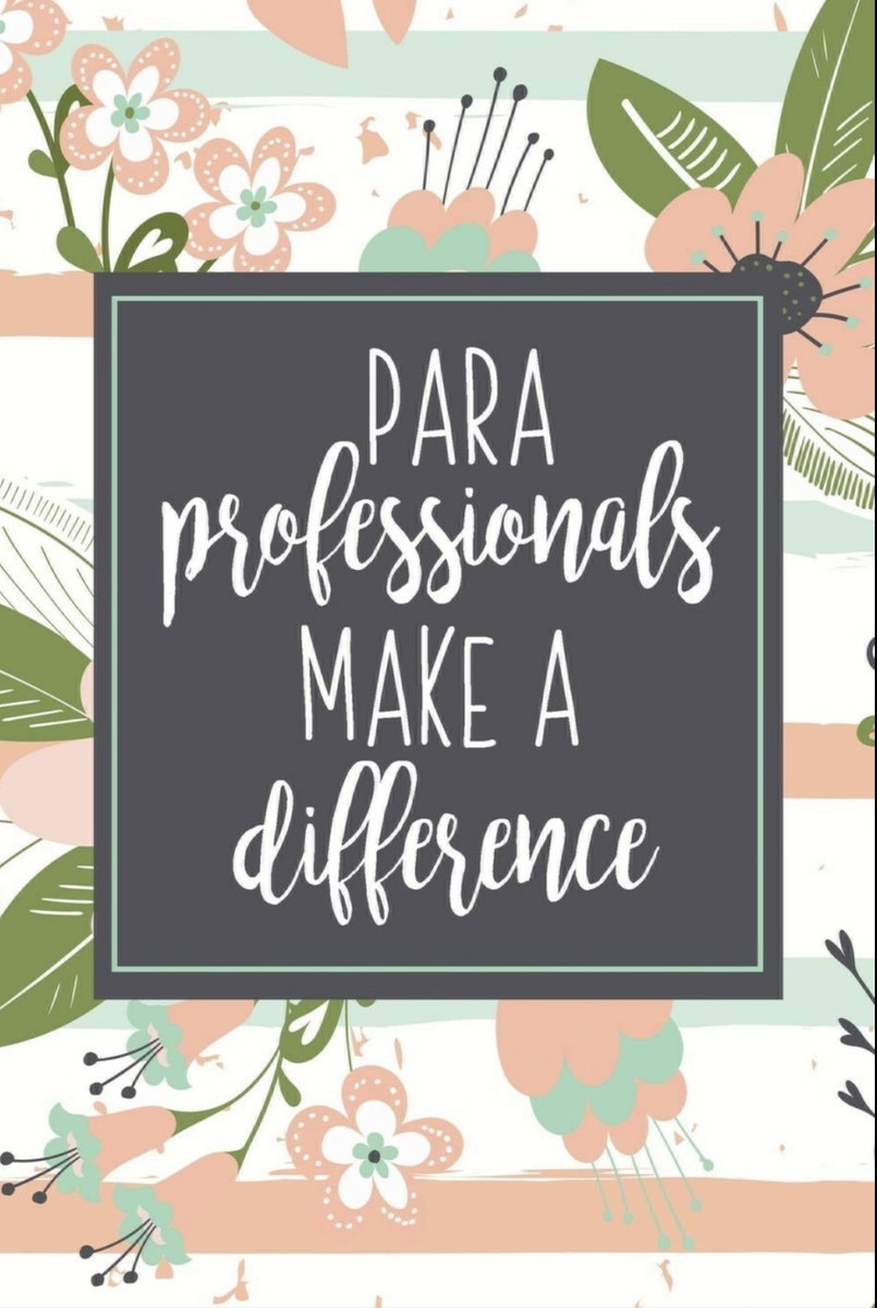 CampbellEarlyC1's tweet photo. We are so thankful for our paraprofessionals here at Campbell. We wouldn’t be the same without them! 💚 

#paraprofessionalappreciationweek https://t.co/Zv2bUudWZg