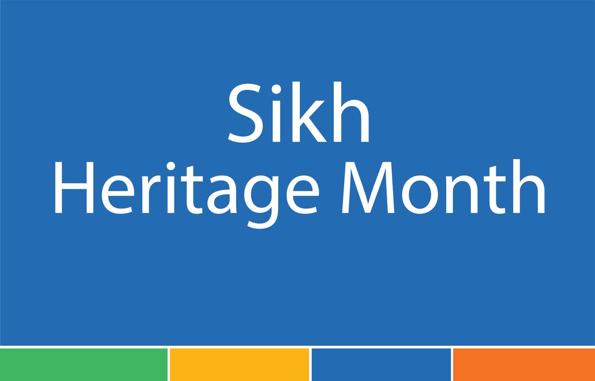 Sikh Heritage Month is recognized at the TDSB during the month of April.

All students, staff, and community members are invited to join our virtual Sikh Heritage Month launch happening today: bit.ly/2Obz0ka