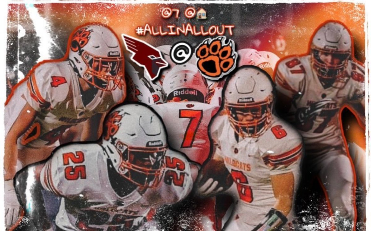 ⭐ GAMEDAY!! ⭐
🏈 Verona vs. Middleton 
📍Home at 7
🚨 First time on our new field! Go Wildcats!

#allinallout
#catzbyamillion