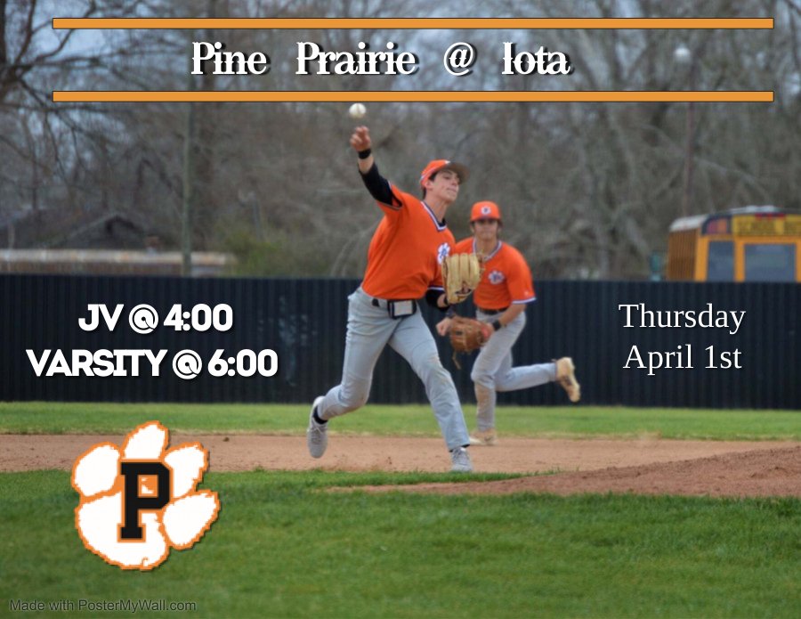 Pine Prairie High School Baseball tweet media