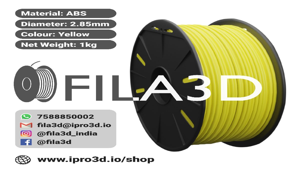 ipro3d's tweet photo. FILA3D Premium 3D Printing Filaments
Manufactured and exported by IPRO3D
Made in India
FILA3D World's Favorite Filament
For order visit website
https://t.co/V7eHWN7988
Contact us
Email: fila3d@ipro3d.io
Mobile/Whatsapp:+917588850002
#3dprinting #3dfilament #madeinindia #fila3d https://t.co/HQsOiHJdLE