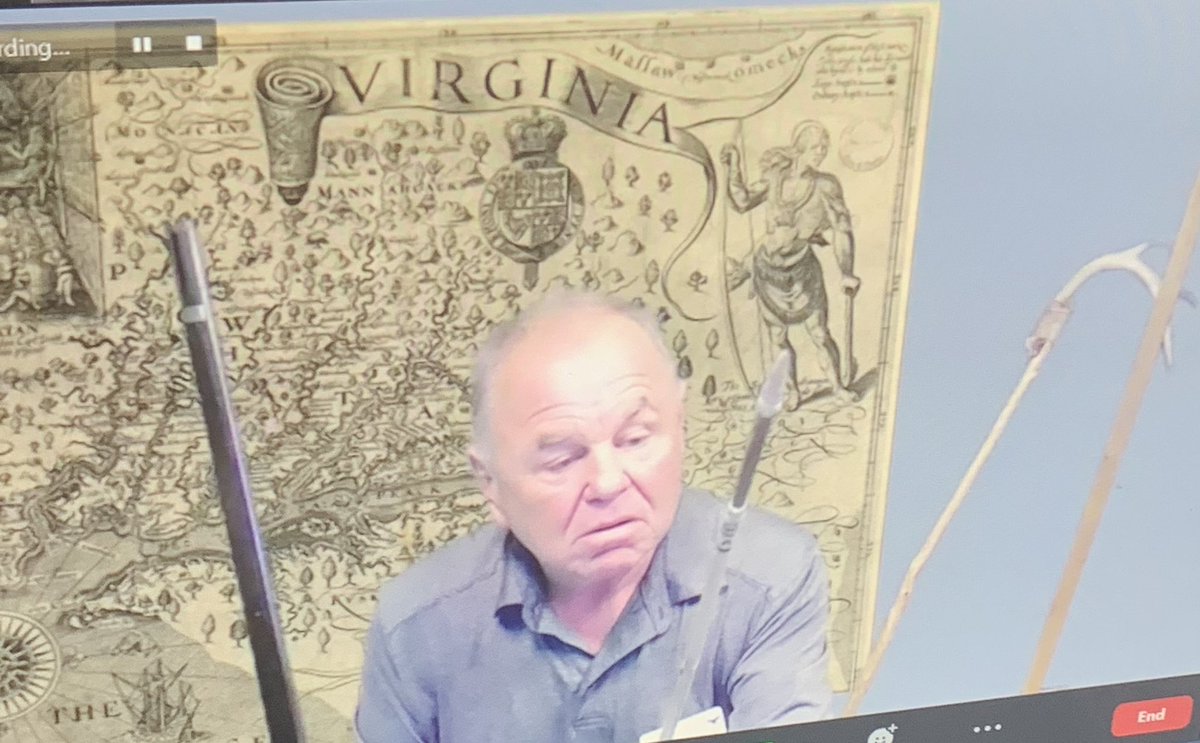 MrLewisVB's tweet photo. Time for a #VBVLC field trip to Jamestown right here in the comfort of our own homes. #VirtualLearning is awesome!!! @vbschools #ParkwayFever https://t.co/EbTvYyt4HC