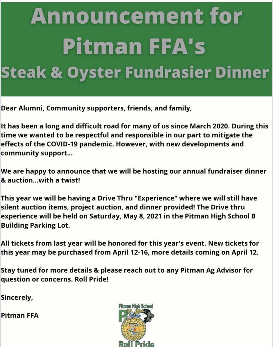 Pitman FFA tweet media