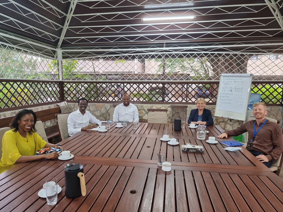 It was great catching up with Norwegian Ambassador Elisabeth Jacobsen and her team. Proud to be part Industrialisation conversation through the support of energy sector in the country <a href="/SongasTanzania/">Songas Tanzania</a> <a href="/NorAmbTz/">Ambassador Tone Tinnes</a> <a href="/SarahMajengo/">Sarah Majengo</a> <a href="/AslaKaren/">Karen-Emilie Asla</a>