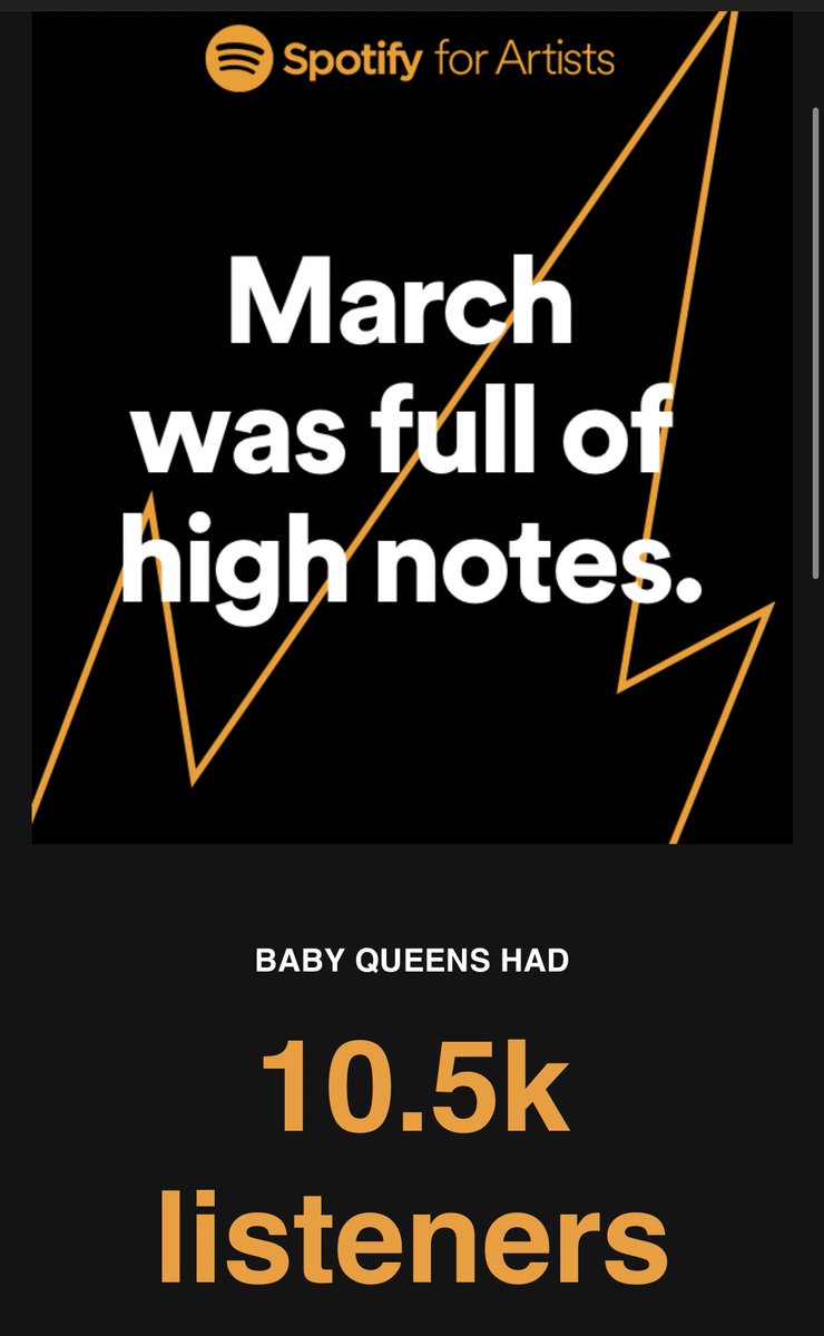 Thanks to everyone still streaming our music - we can’t wait to share our new music with you 🖤 #BabyQueens