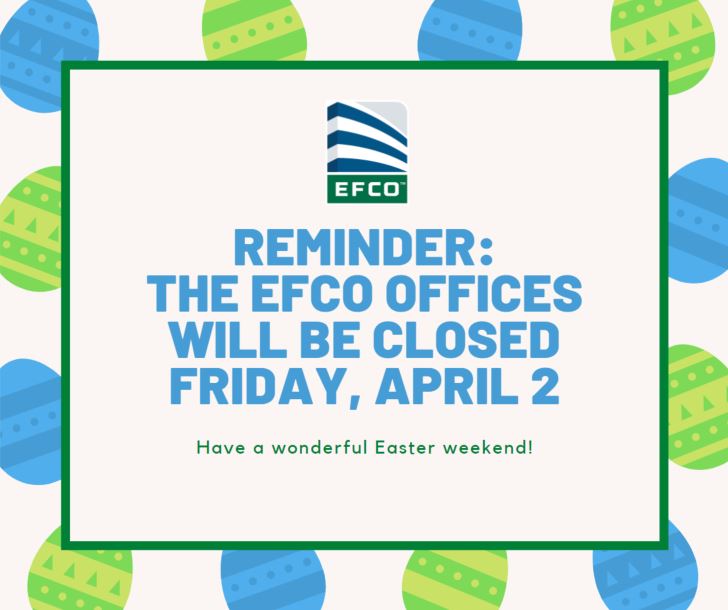 Note: This is not an April Fools' Day joke, we will actually be closed. Have a wonderful weekend!