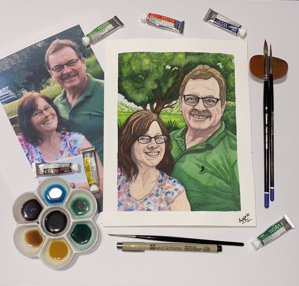 a_m_e_arts's tweet photo. 8x10 watercolor commission ☺️ https://t.co/XZ2x3X7zid