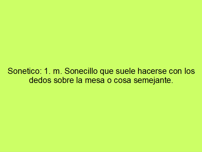 GaldosEsteban's tweet photo. #PalabraDelDía. #Sonetico. ''Carlitos tamborileaba los dedos sobre el pupitre, produciendo un sonetico monótono en el aula.'' Familia, tengan muy bellos días. #España. #Hispanoamérica. #LasFilipinas. #GuineaEcuatorial. #Hispanidad. #HispanidadUnida. #Española. #HablamosEspañol. https://t.co/yCmfshNhNN
