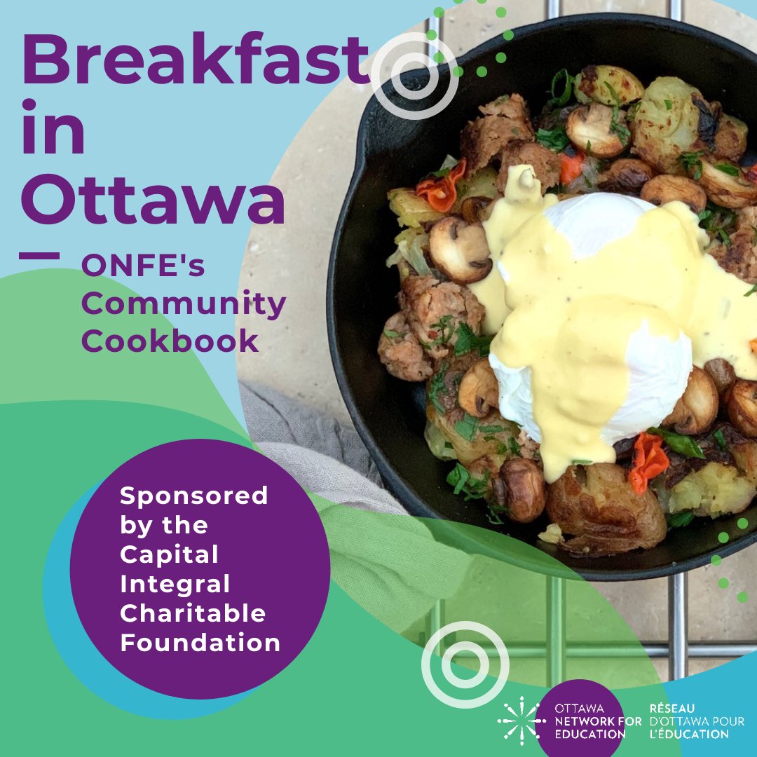 ONFE_ROPE's tweet photo. There is only 1 week left to order Breakfast in Ottawa, e-book or print edition!
Support kids in your community and get your own copy of Breakfast in Ottawa: ONFE's Community Cookbook today! https://t.co/yjhCcS9oB1
#BreakfastinOttawa #ONFE https://t.co/MvkF7iV96r