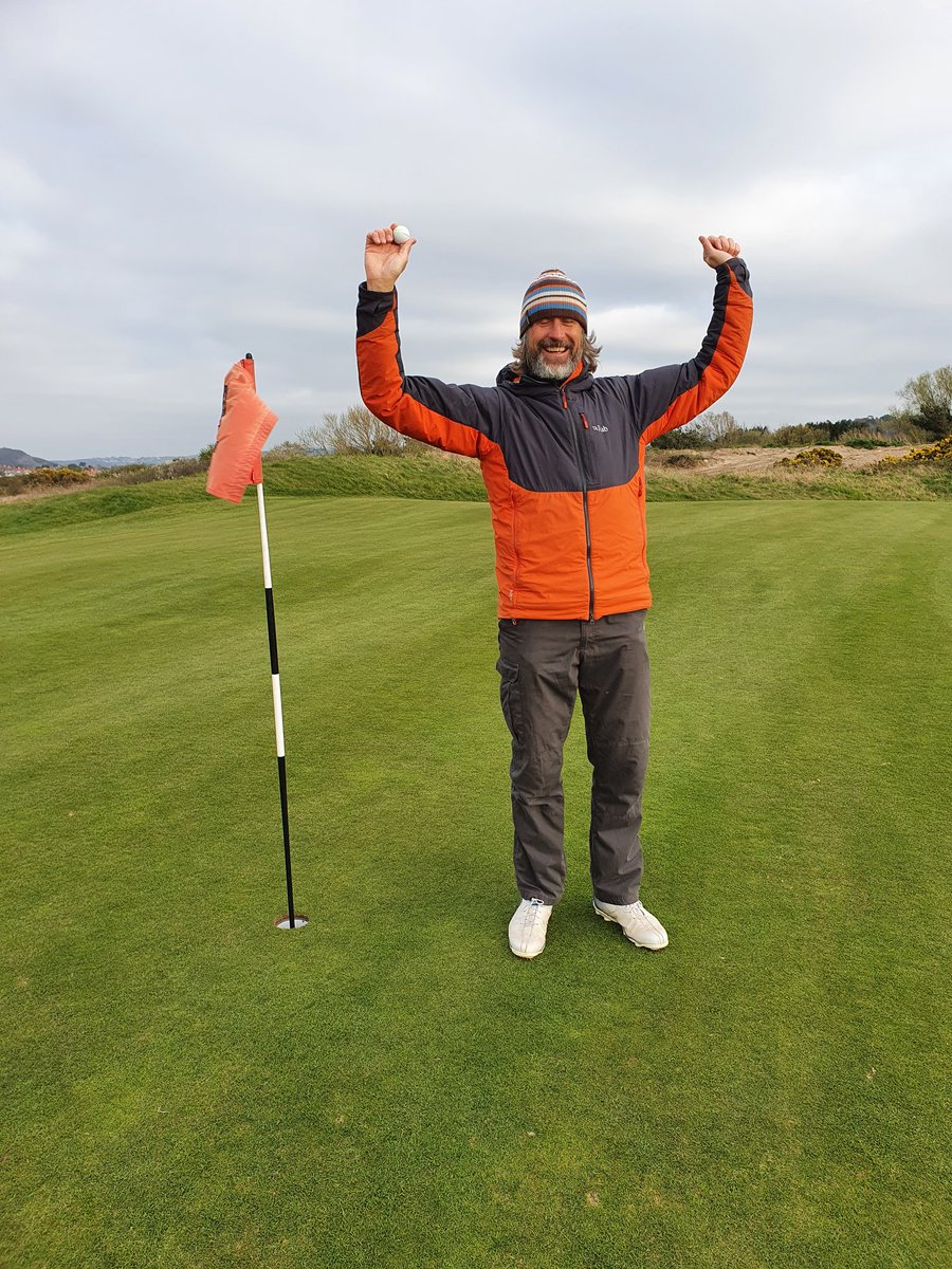 Greg_J_Lewis's tweet photo. @conwygolfclub Hole in One on No.2, 144 yards little 6 iron  under the wind!  So great to be back playing golf!  Never stop! https://t.co/elj8KlXGbA