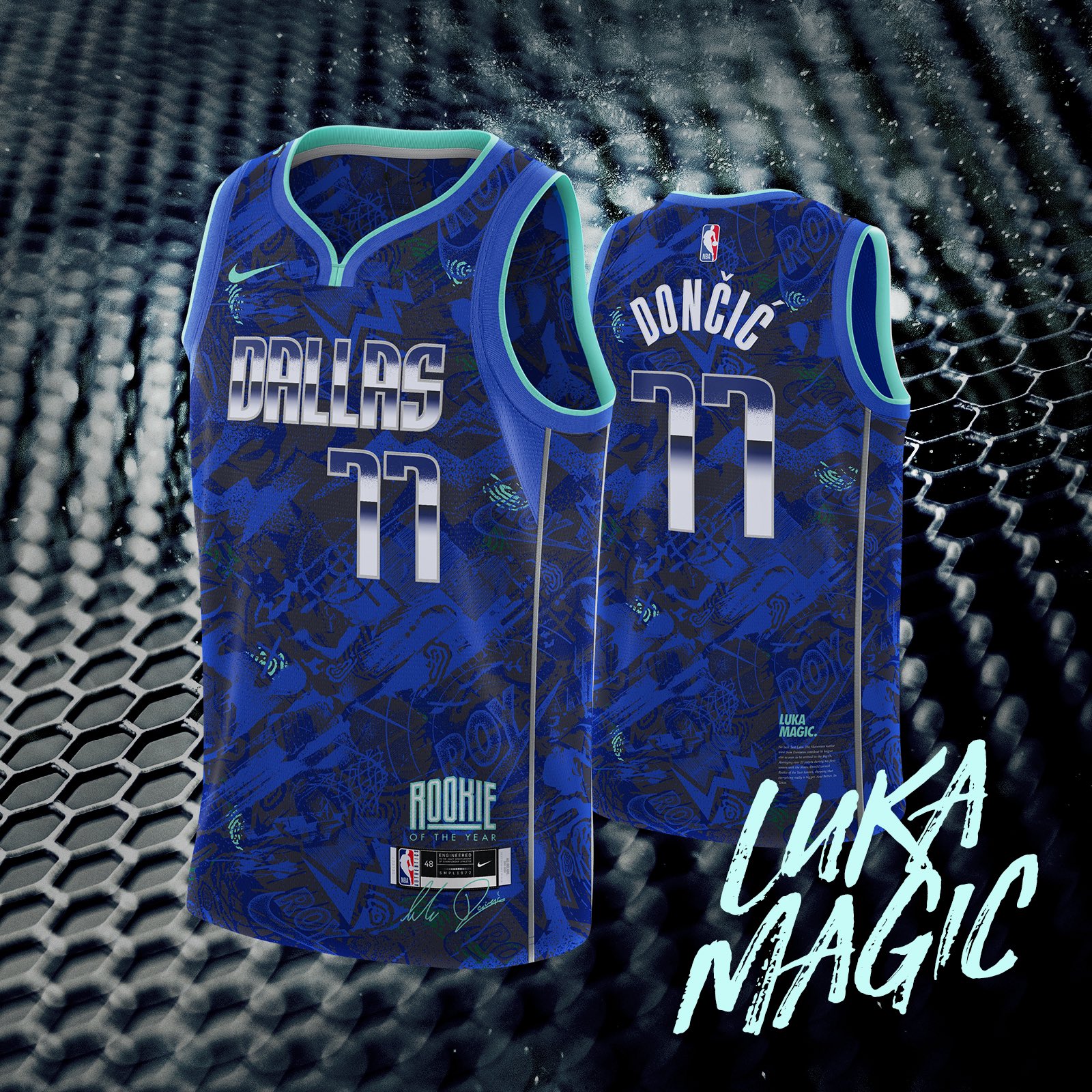 Dallas Mavericks NBA Nike ROY Select Series Swingman Jersey - Luka Doncic -  Youth