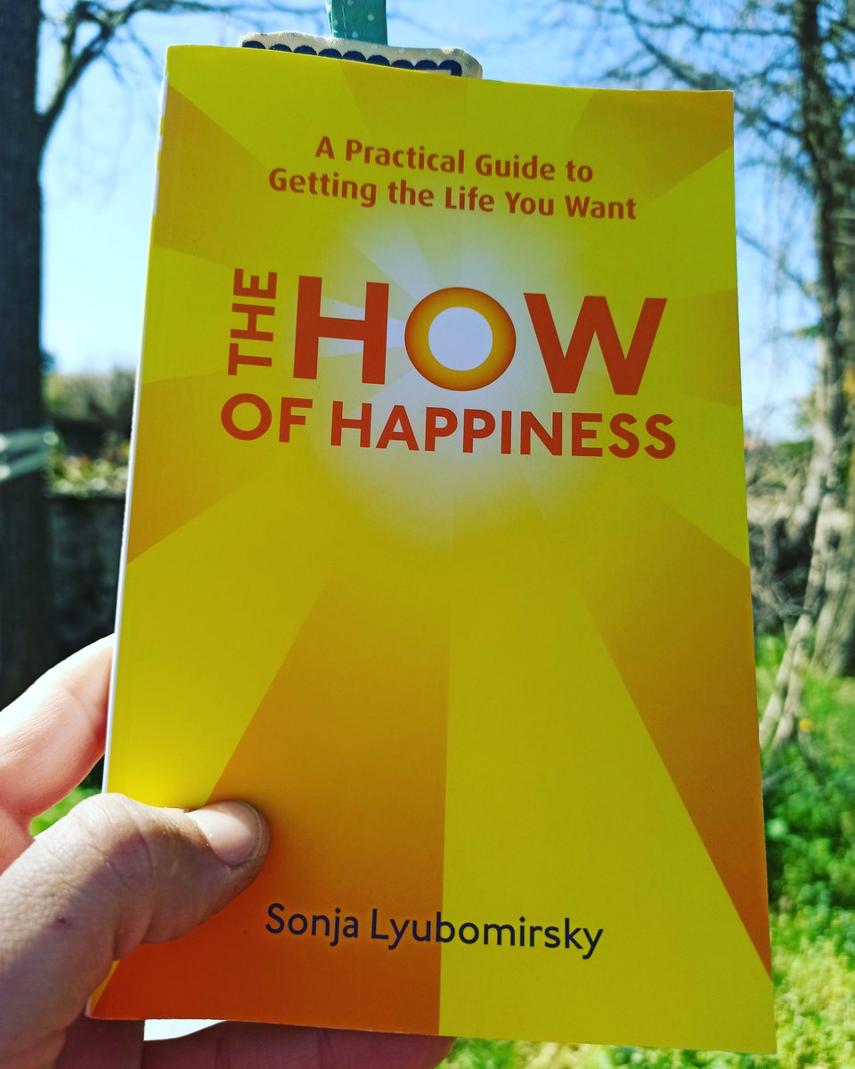 [Great Books] My 13th book of 2022 is "The How of Happiness" by Sonja Lyubormirsky. Loved every single page. #books #selfhelp #Happiness