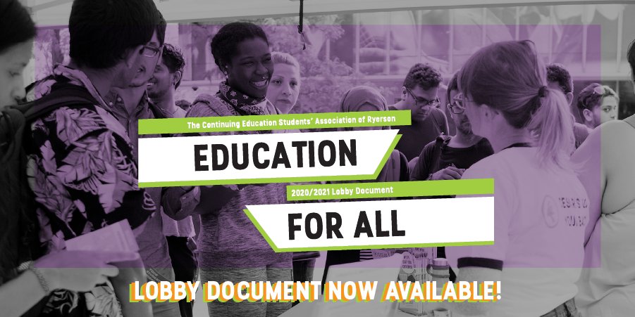 The eight recommendations include demands for reduced tuition fees leading to free tuition, improved accessibility support and the immediate removal of the Egerton Ryerson statue from our campus!⁠

Check out the our Lobby Document by heading over to mycesar.ca/lobby