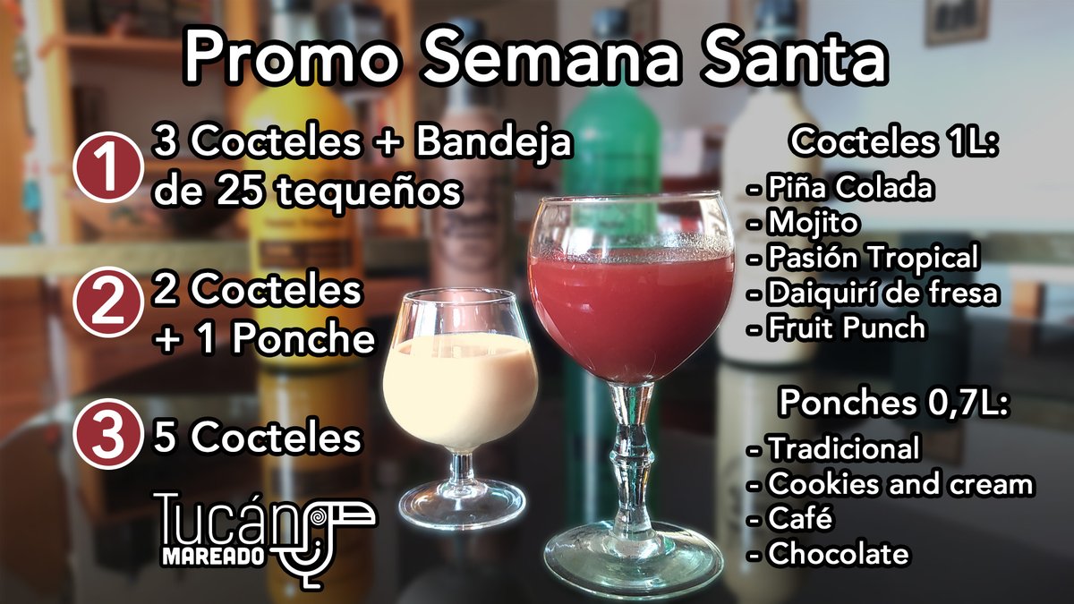 ¡Llévate el combo que prefieras por $20! 🍹
Delivery incluído en Caracas. Válido hasta el domingo.
