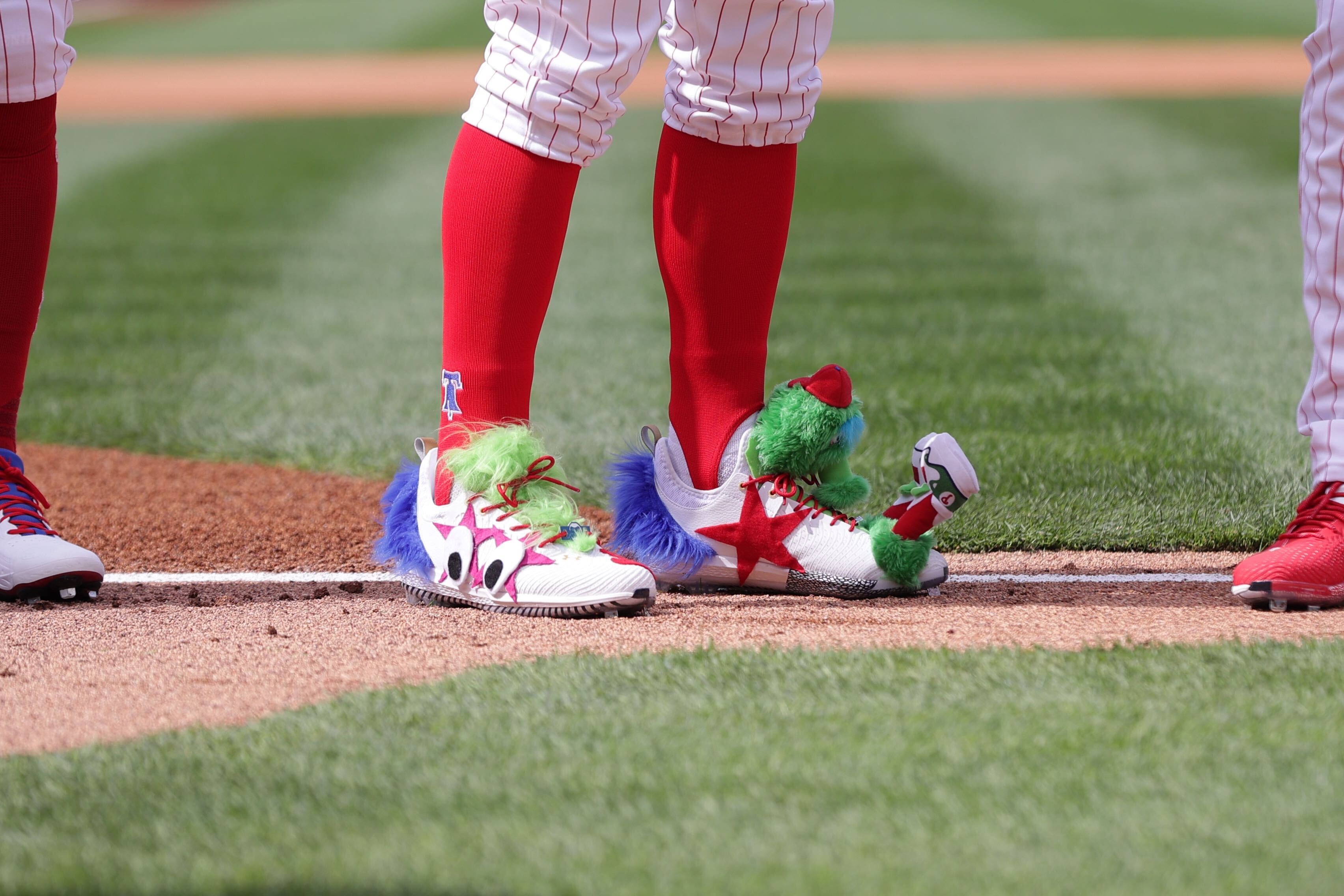 Cut4 on X: Bryce Harper has the best cleats on #OpeningDay   / X