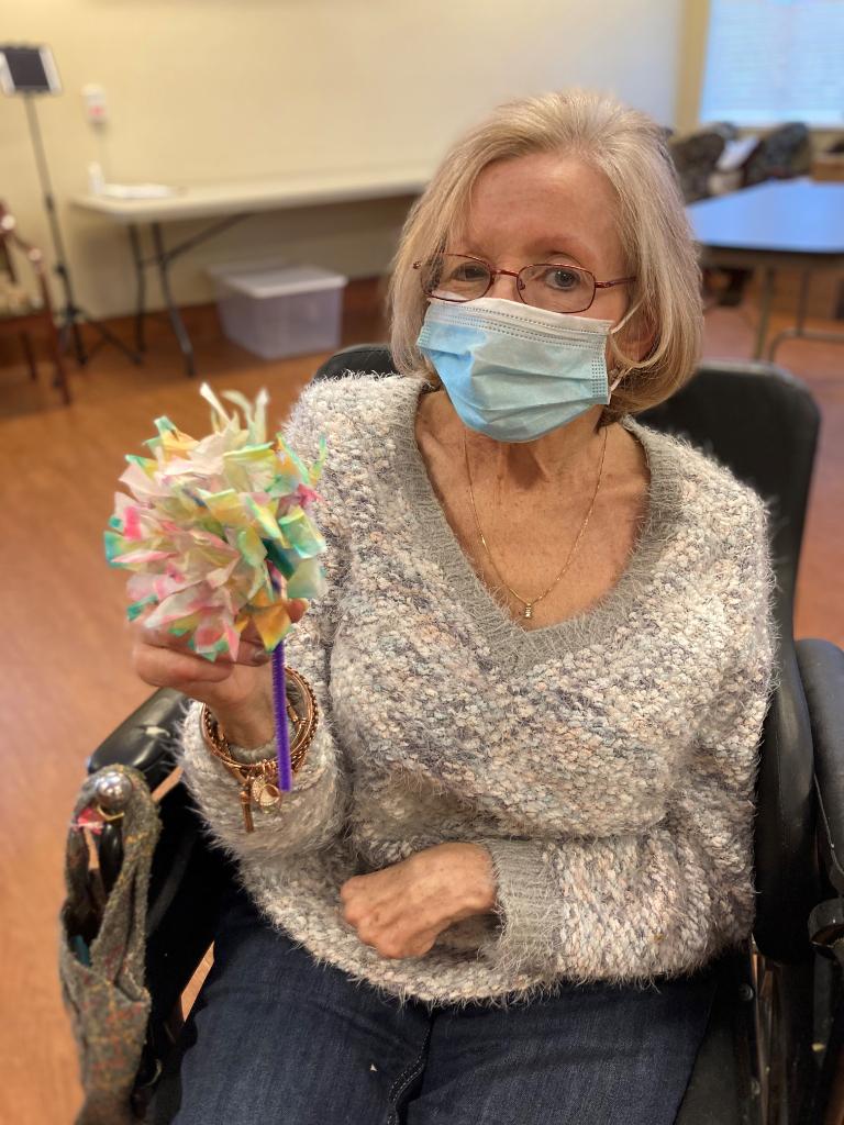 Wabash_WB's tweet photo. We celebrated spring with this fun paper flower craft! #Artisans @ClareTravis18 https://t.co/kgjn6MGGk6