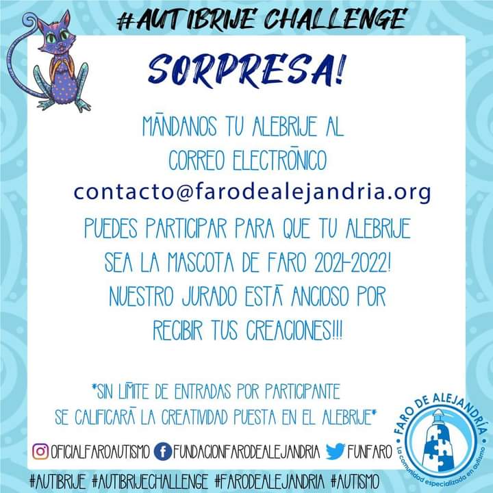 DanielaPrezaa's tweet photo. Hola los vengo a invitar al #Autobrijechallenge en conmemoración al #2deAbrilDiadelAutismo es mañana y todas las bases e indicaciones vienen en la fotos, ojalá puedan participar https://t.co/gOyInSt7kb