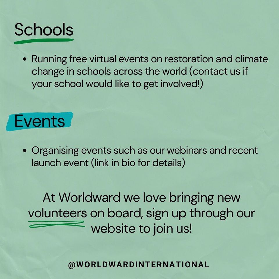 worldwardglobal's tweet photo. Worldward now has new working groups, allowing us to harness the unique talents of every volunteer 
#worldward  #climaterestoration #climatechange #climateemergency #climatecrisis #carbonremoval #saveourplanet #climateactivism #climateactivists #environment #cop26 #sustainability https://t.co/R2cKDru2D2
