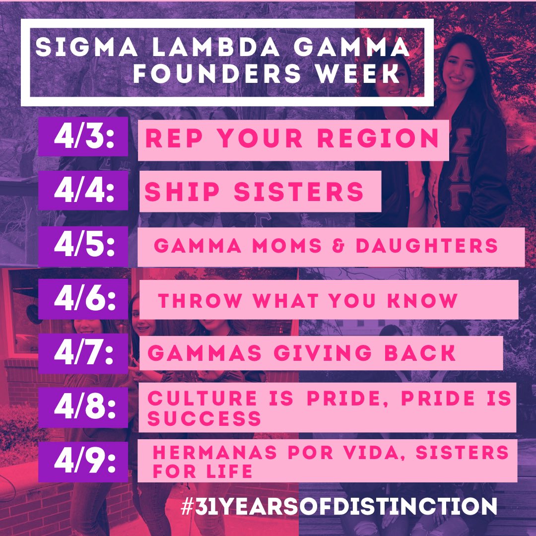 Sigma Lambda Gamma tweet media