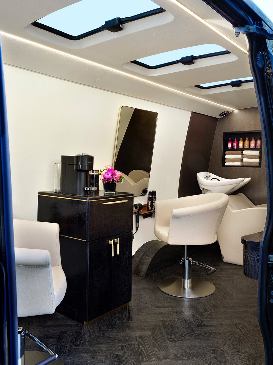 Gielly Green ultra-luxe mobile salon is here....  Meet the mobile salon.⚡️