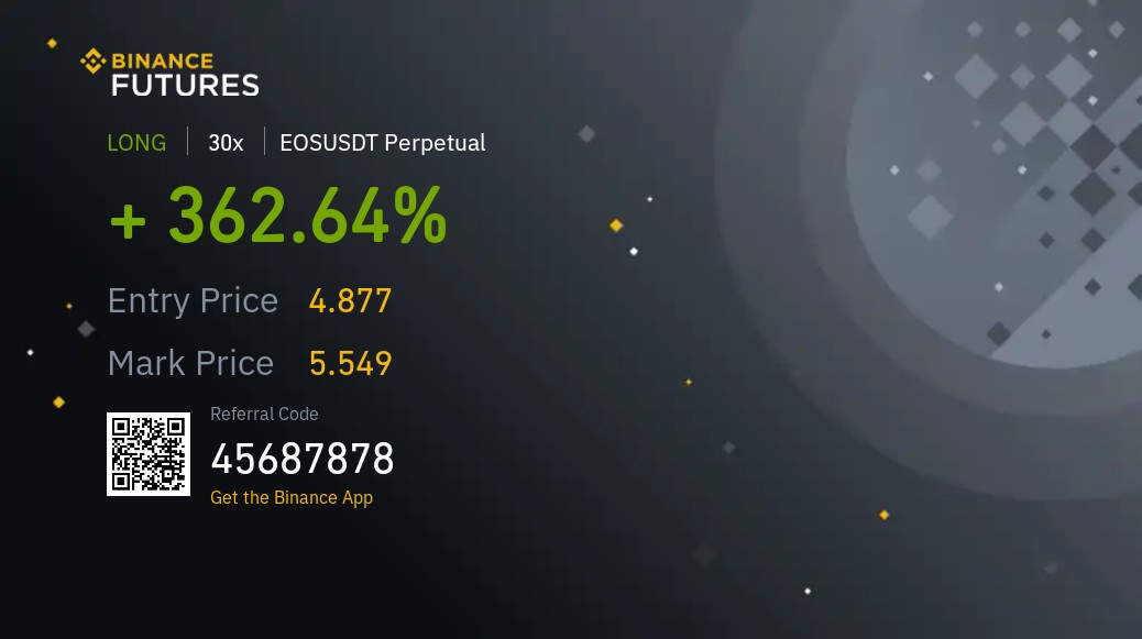 Imagine this when $EOS will be $8 !

#crypto #cryptocurrency #blockchain #altcoin
#bitcoin #btc #ethereum #eth #xrp #eos #bnb
$BTC $ETH $XRP $EOS
#nft #defi #news #binance
#trading #business #forex #investing #fintech
#twitter #art #giveaway
#money #investment #exchange
$BNB $ADA