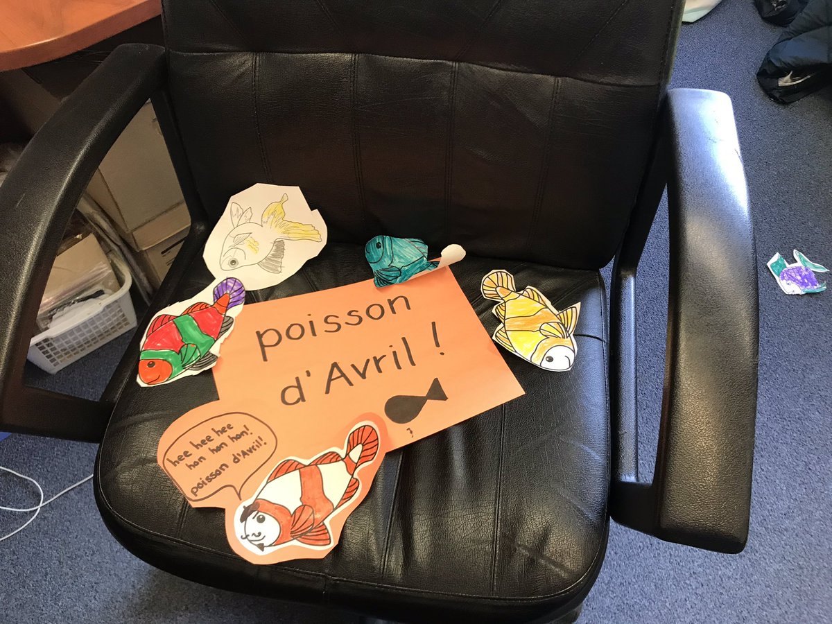StCatPVNC's tweet photo. Ohhh those Kindergarten kiddos! They sure played a good April Fools Day prank on Ms Brady today... #funny #AprilFoolsDay #pvncleads #itsafrenchthing #blessed https://t.co/kWXf0kAVLm