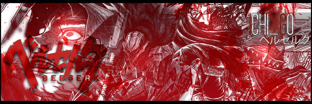 Ichi_Go_TTV's tweet photo. Petite Bannière sur le thème Berserk 👿 https://t.co/h9Ik3kVFAo