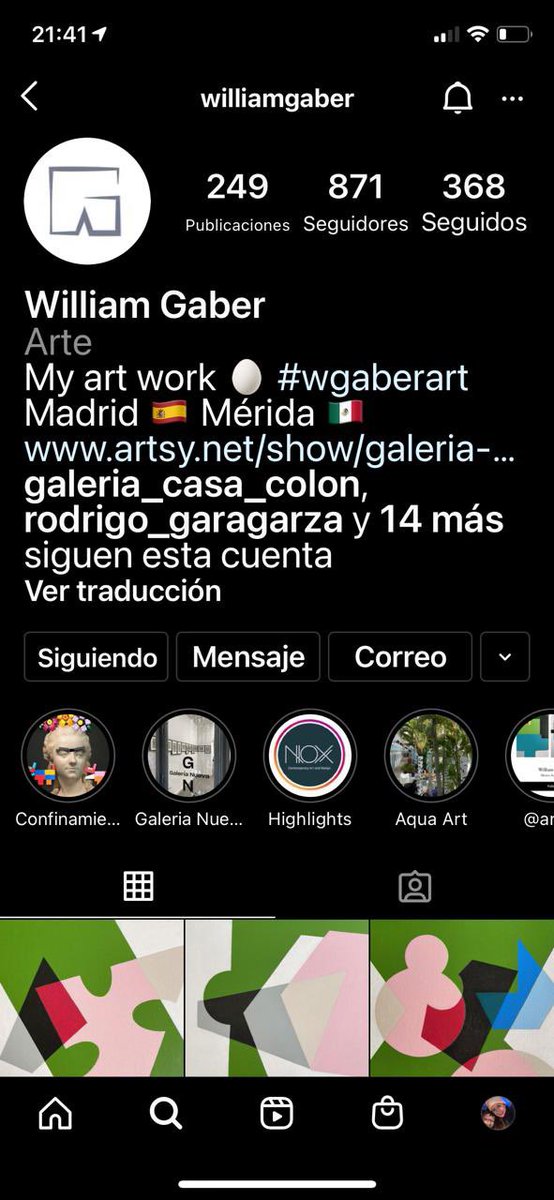 ANDRESGASQUE's tweet photo. Los artistas que tenemos que seguir según Mimí Cervera: https://t.co/z83r7bfMYX