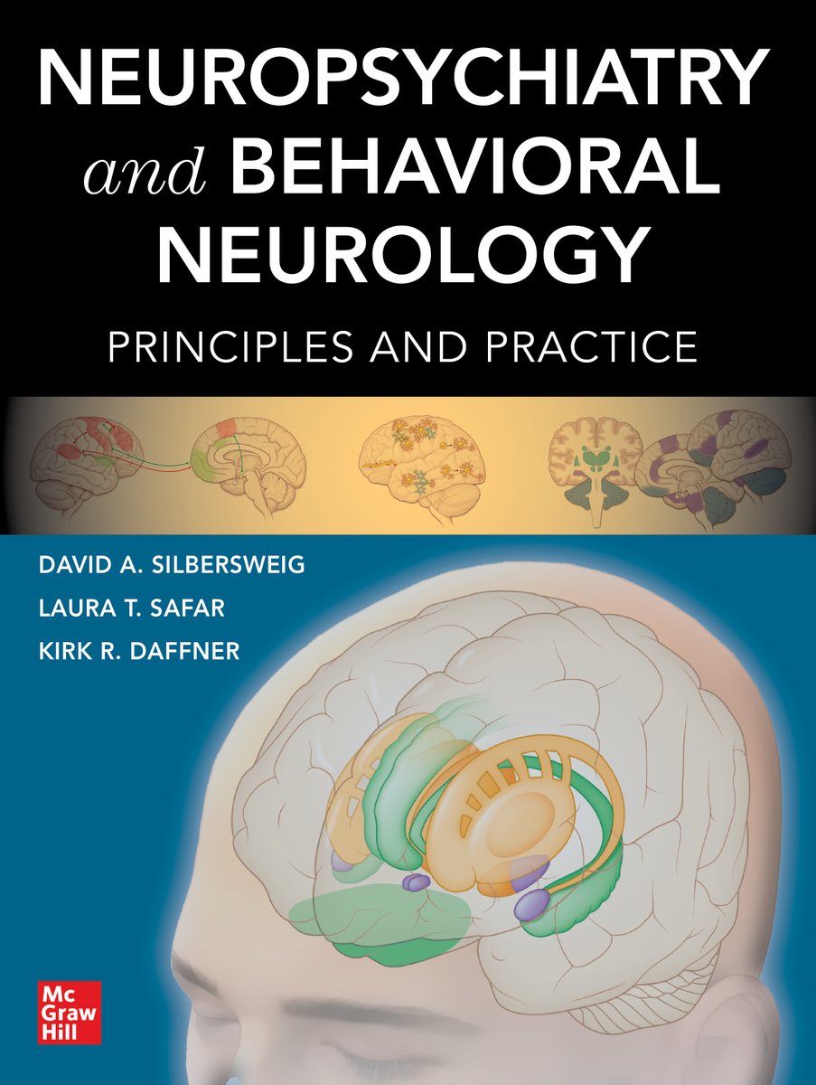 BWHNeurology's tweet photo. Congratulations to Drs. Silbersweig, Safar, and Daffner @KRDaffner on the recent publication of their textbook, Neuropsychiatry and Behavioral Neurology, sure to become a standard in the field. 
Learn More https://t.co/fUU0vKA9FN https://t.co/ARpb1zi5Q8