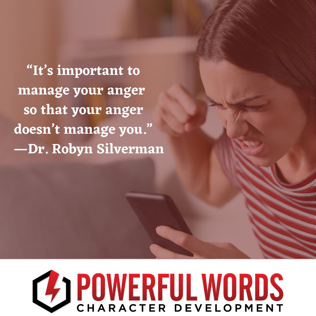 tntkarate's tweet photo. Ending March with a powerful quote on Anger Management from Dr. Robyn Silverman. https://t.co/or0D7F3NKd