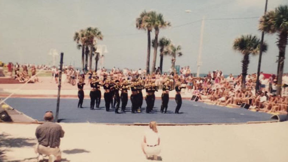 NDAupdates's tweet photo. Celebrating 40 years of collegiate #NDAnationals this year! Today we're throwing it back to our very 1st championship in Daytona 25 years ago. Join the celebration and comment your favorite nationals year below. 🎉 https://t.co/FGdjRHsjuG
