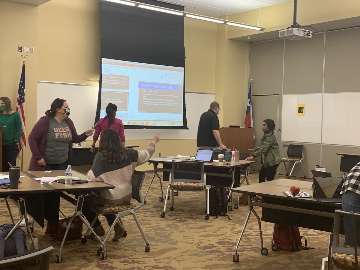 DeniseHaynes1's tweet photo. Such an awesome group of teacher - 8th Science!  Can’t say enough about this amazing team!  Sharing a great day of learning with Think Big Learning.  Thank you Tobi and Marianne!   #8thsciencerocks #TBListhebest https://t.co/nNSnUcAgGr