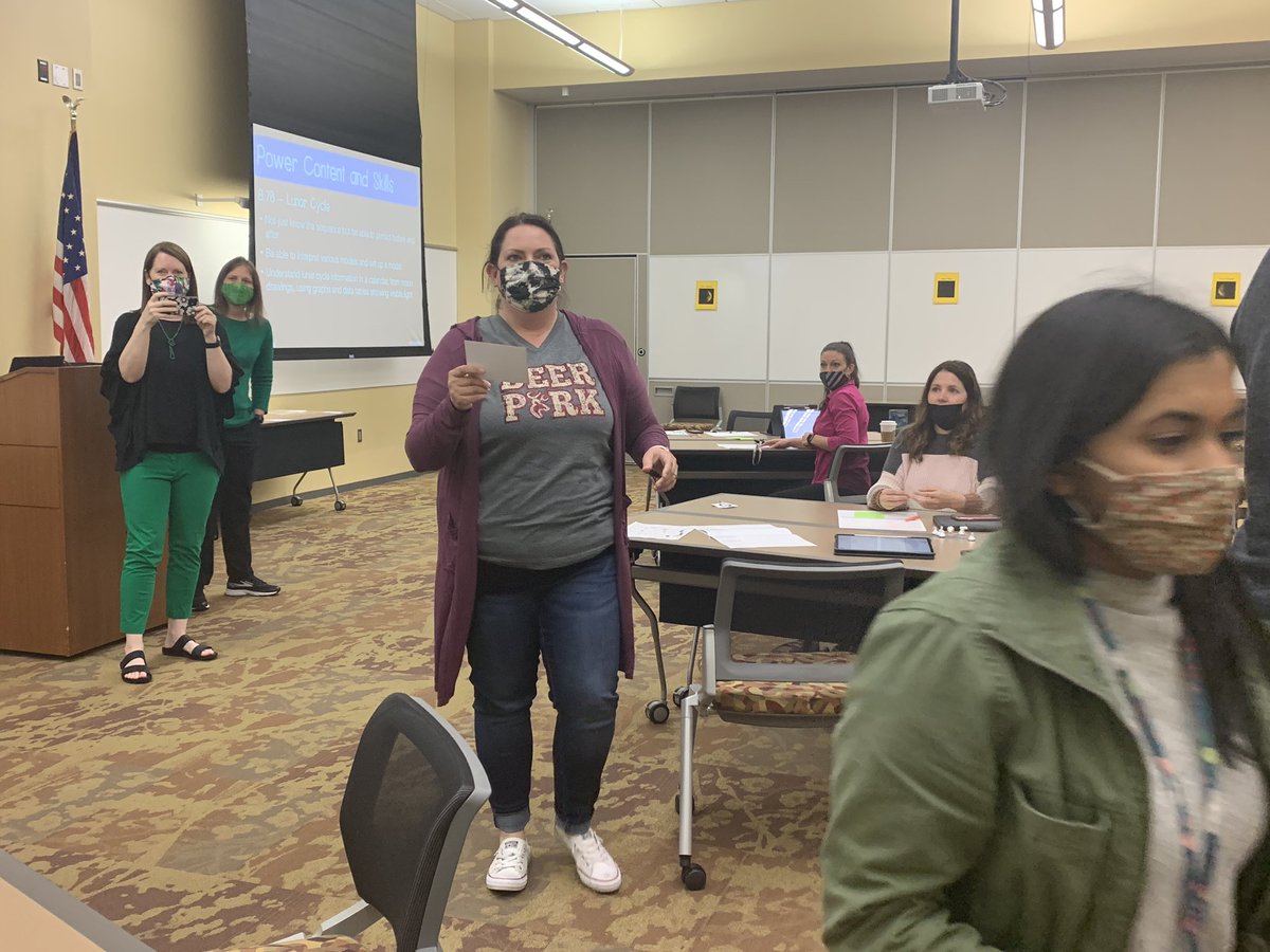 DeniseHaynes1's tweet photo. Such an awesome group of teacher - 8th Science!  Can’t say enough about this amazing team!  Sharing a great day of learning with Think Big Learning.  Thank you Tobi and Marianne!   #8thsciencerocks #TBListhebest https://t.co/nNSnUcAgGr