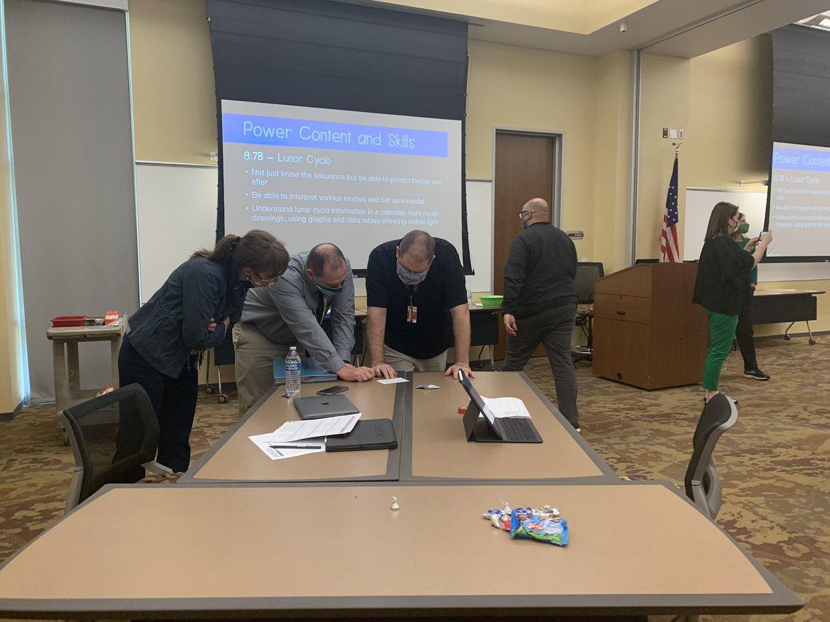 DeniseHaynes1's tweet photo. Such an awesome group of teacher - 8th Science!  Can’t say enough about this amazing team!  Sharing a great day of learning with Think Big Learning.  Thank you Tobi and Marianne!   #8thsciencerocks #TBListhebest https://t.co/nNSnUcAgGr