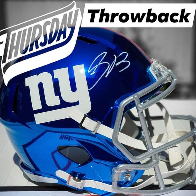 SigzUK's tweet photo. Even as a Jet, I can see the beauty in this one!

#Sigz #SigzUK #EliteSigz #SheffieldGiants #throwbackthursday #nygiants #saquonbarkley #thegmen #nflmemorabilia #nflmerchandise #signedhelmets #NFLUK https://t.co/N1X9QQKNpC