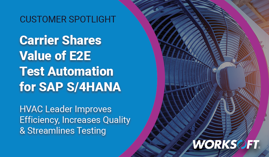 WorksoftInc's tweet photo. Carrier Global’s QA Manager, Judy Zeman, shared with IT Central Station how the @WorksoftInc platform dramatically improved their testing operation: https://t.co/2W6bjCE8gK
#TestSAP #bestSAP #QA #AutomatedTesting #SAPTesting https://t.co/V5gXSgFyJY