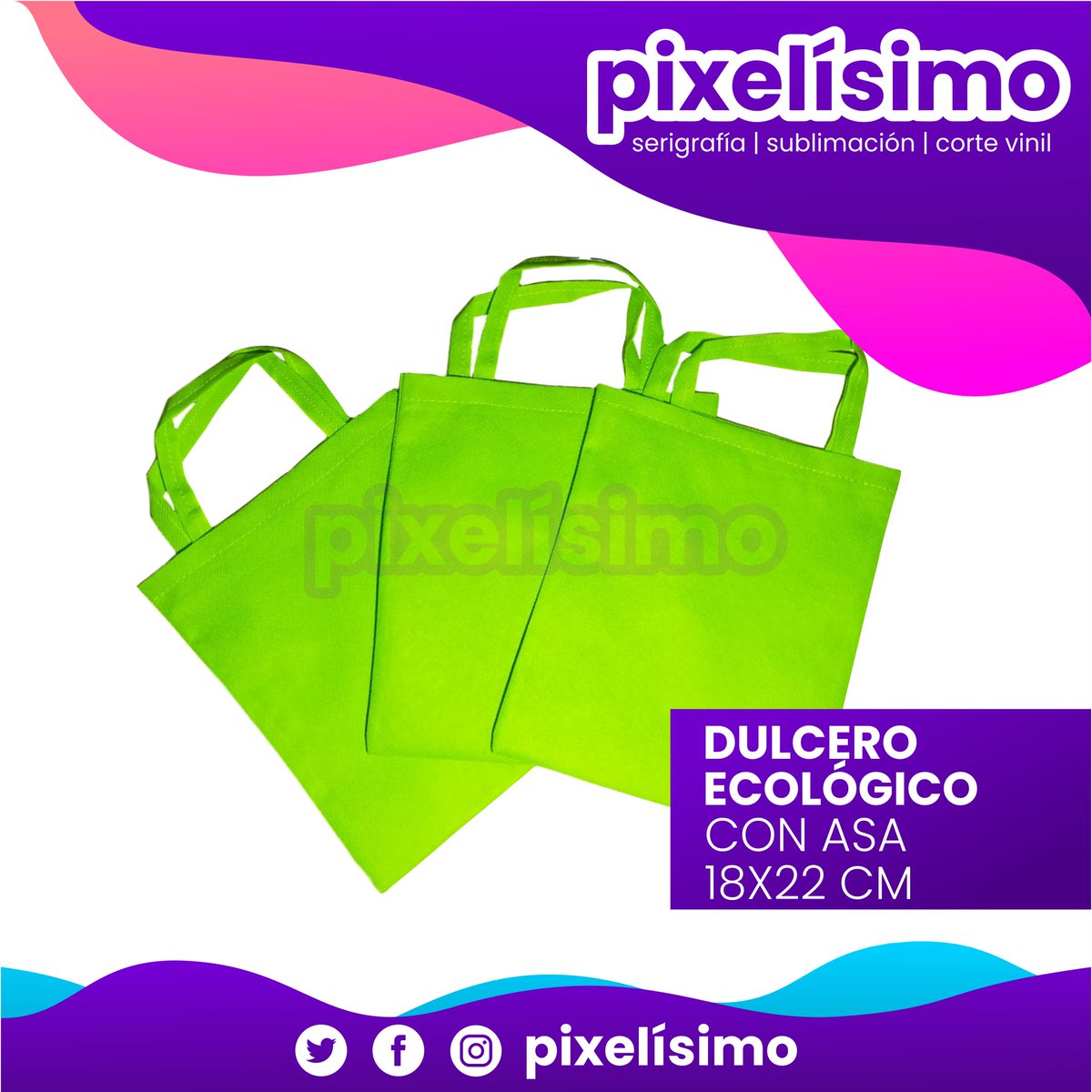 pixelisimo's tweet image. 🎉♦️En pixelísimo, contamos con una gran variedad de artículos para tu fiesta o negocio ♦️🎉

✔️ Dulceros ecológicos impresos en serigrafia, ideales para tu fiesta 😍

m.facebook.com/pixelisimo/

#Xalapa #pixelísimo #dulceros #dulcerosecológicos