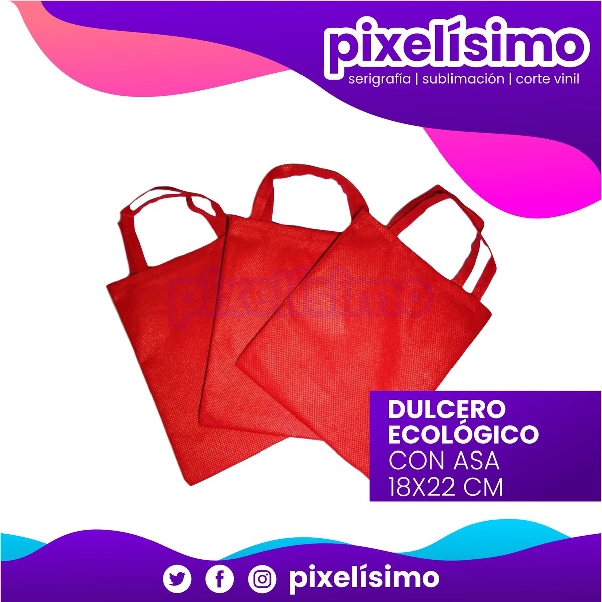 pixelisimo's tweet image. 🎉♦️En pixelísimo, contamos con una gran variedad de artículos para tu fiesta o negocio ♦️🎉

✔️ Dulceros ecológicos impresos en serigrafia, ideales para tu fiesta 😍

m.facebook.com/pixelisimo/

#Xalapa #pixelísimo #dulceros #dulcerosecológicos