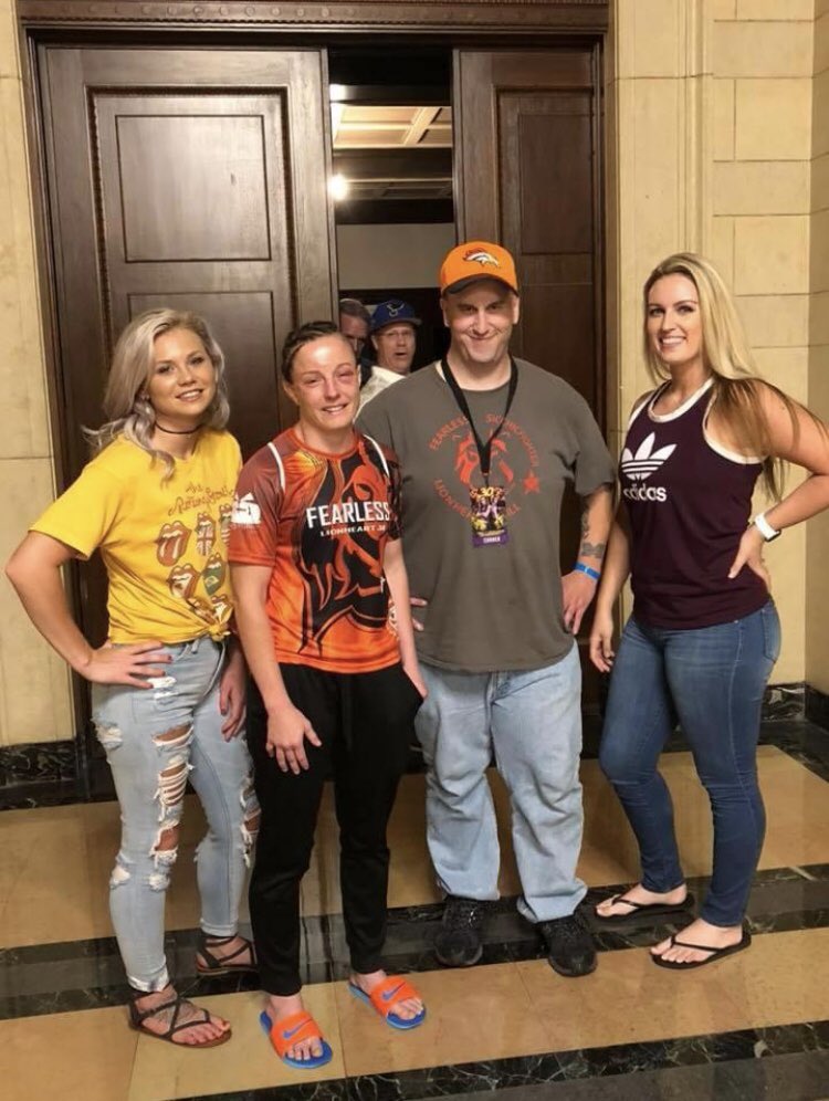 JasonUDMMA's tweet photo. Just an appreciation tweet to this lady. Over five years getting to manage @lionheartjill since midway thru her ammy career. People accepting fights then saying no, people refusing to fight her. Thru good and bad. I still say on any given night she can beat any 105 in the world https://t.co/FkVRyDg54I